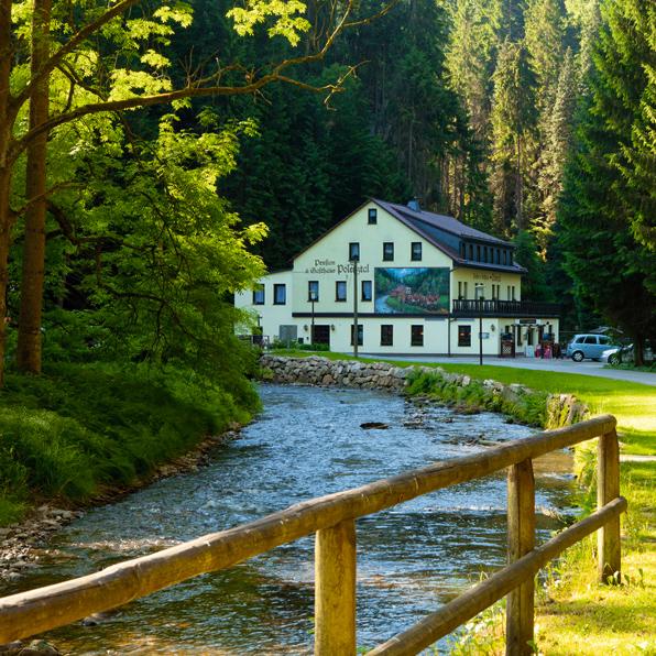 Restaurant "Gasthaus & Pension Polenztal" in Hohnstein
