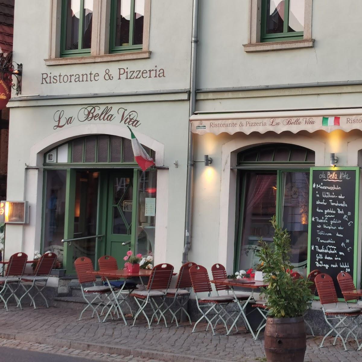 Ristorante La Bella Vita Radebeul Speisekarte 