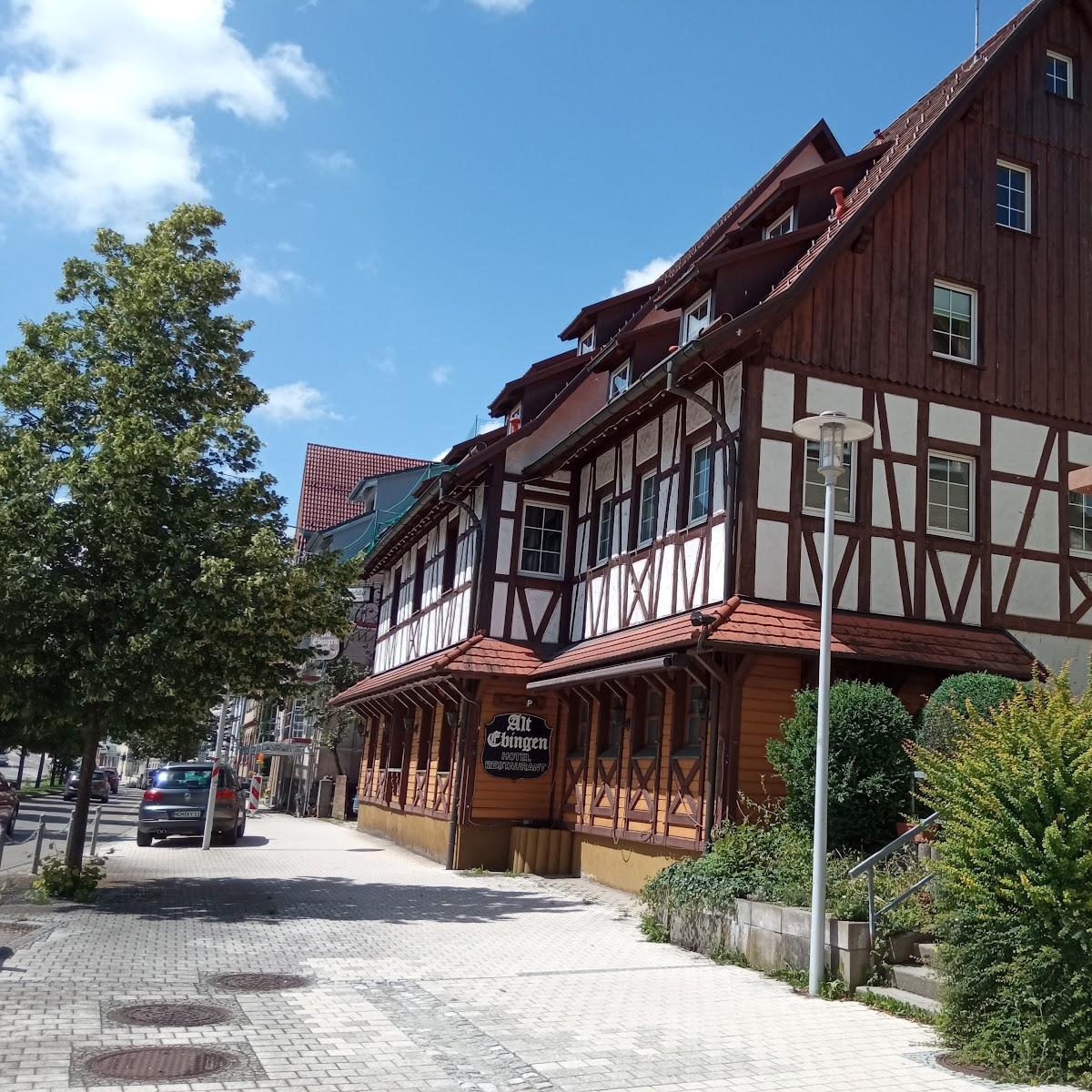 Restaurant "Hotel Alt Ebingen" in Albstadt