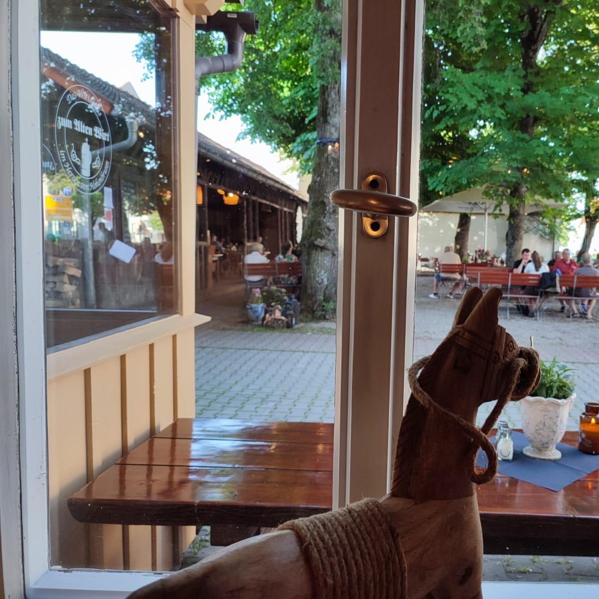 Restaurant "Gasthof Alter Wirt" in Hohenbrunn