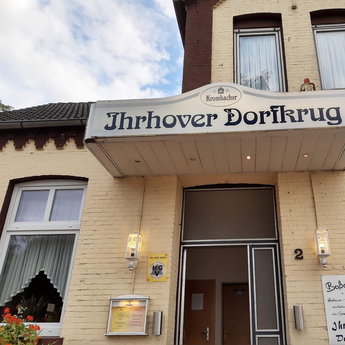 Restaurant "Ihrhover Dorfkrug" in Westoverledingen