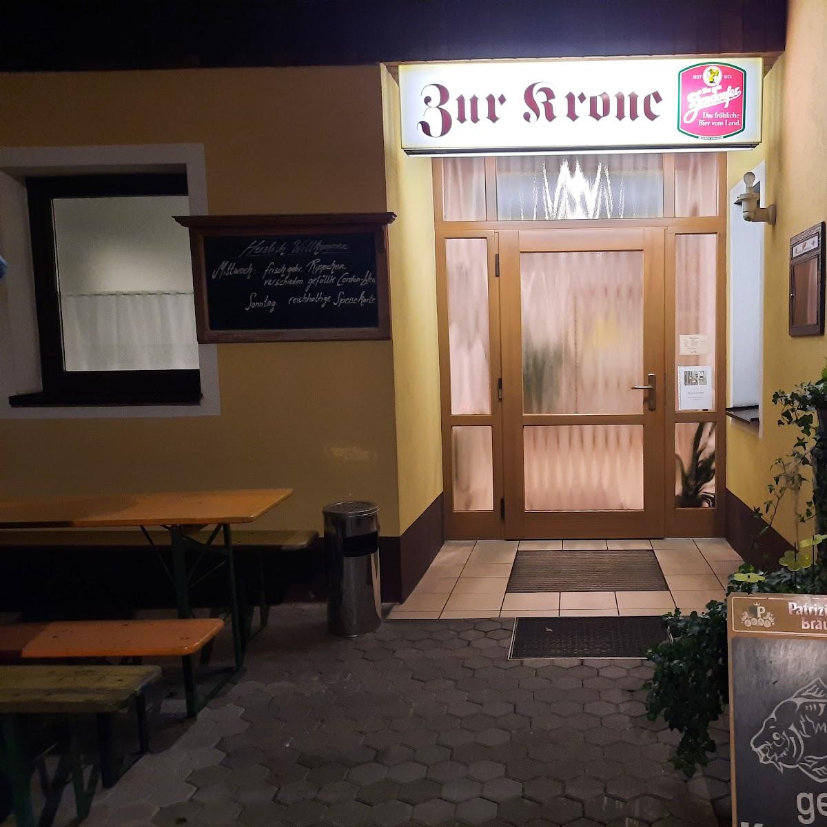 Restaurant "Gasthof zur Krone - Saal am Schloss - Familie Link" in Dietenhofen