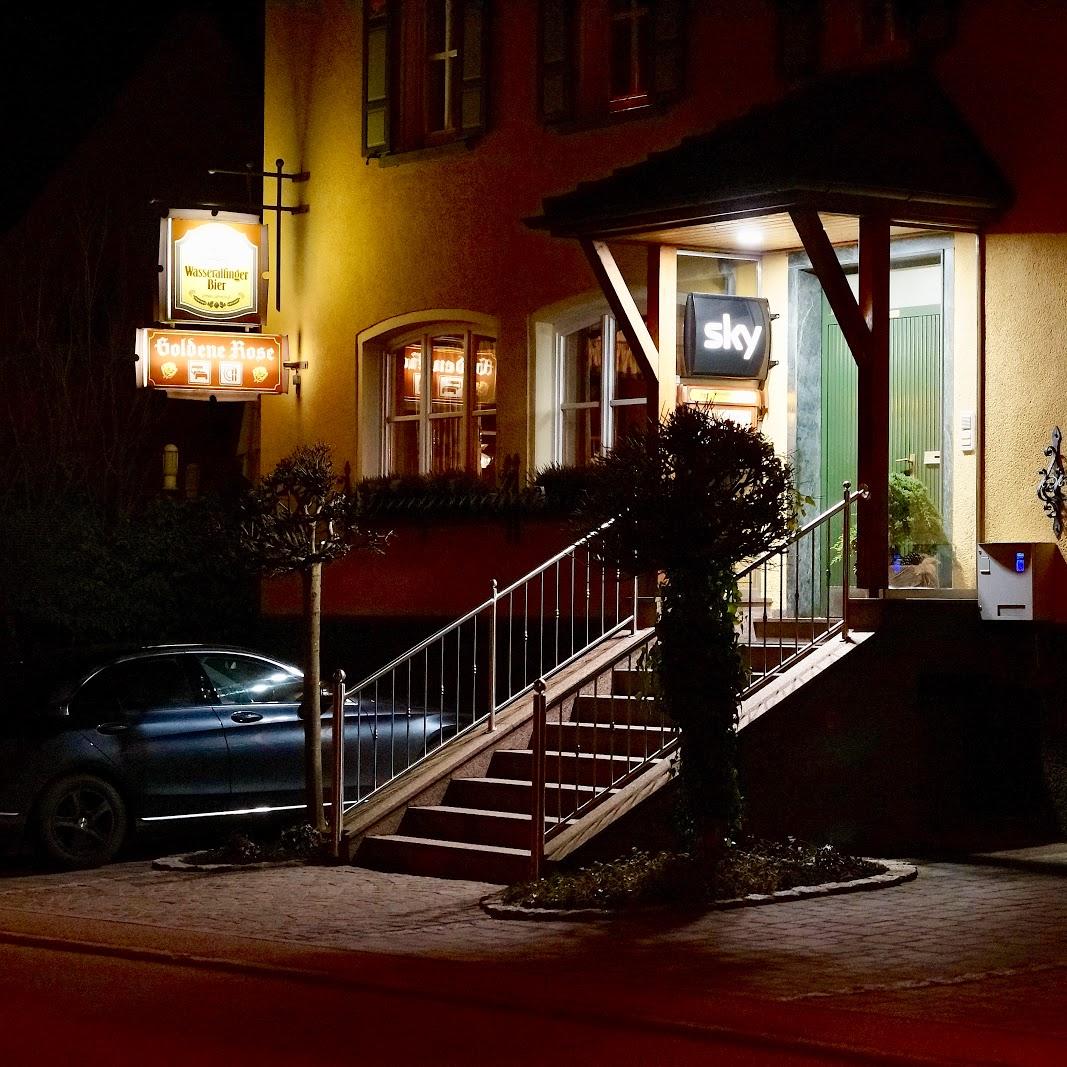 Restaurant "Gasthof Goldene Rose" in  Wört