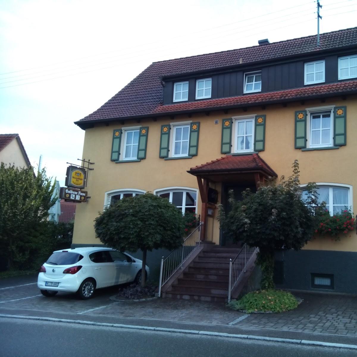 Restaurant "Gasthof Goldene Rose" in Wört