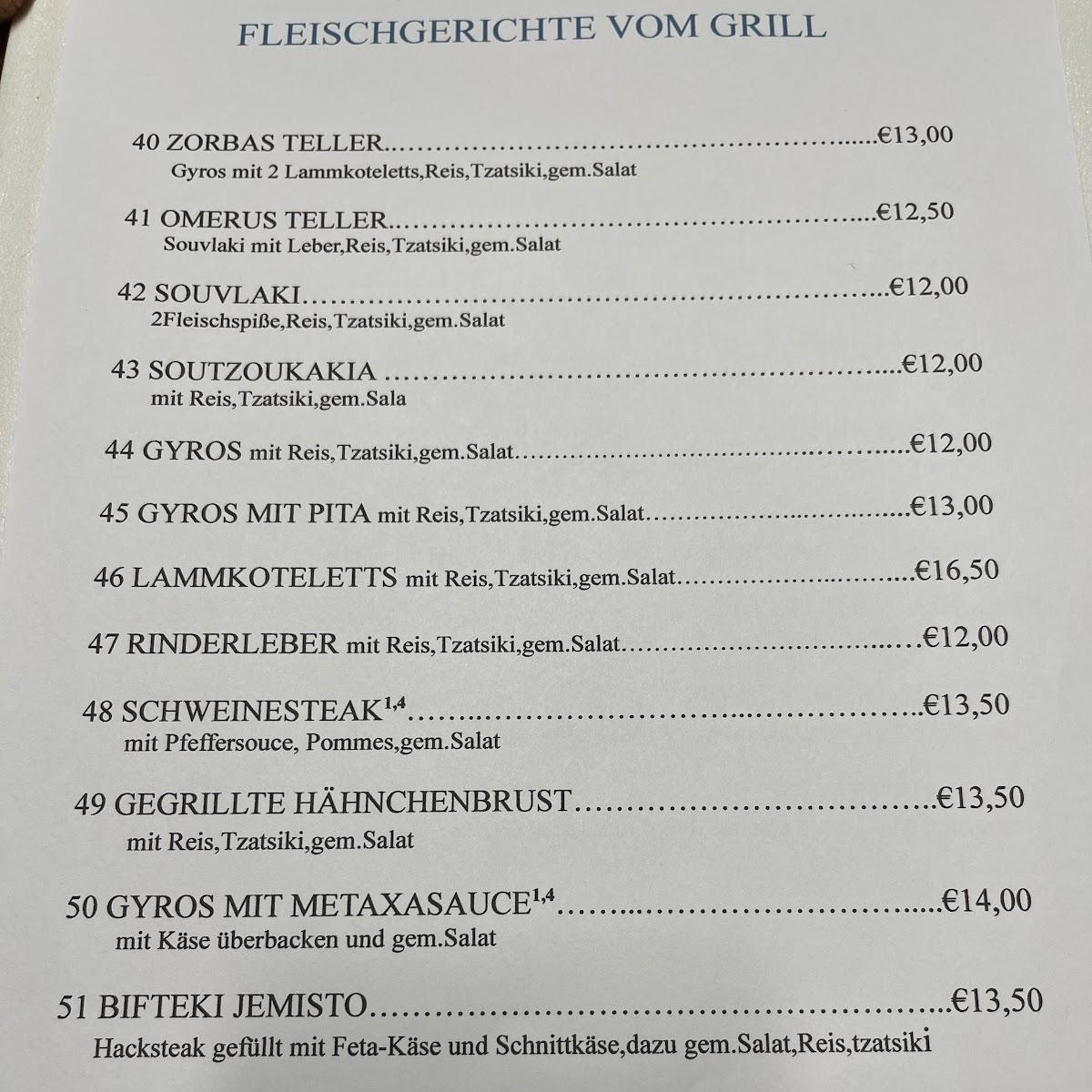 Restaurant "Zorbas Restaurant" in Bühlertal