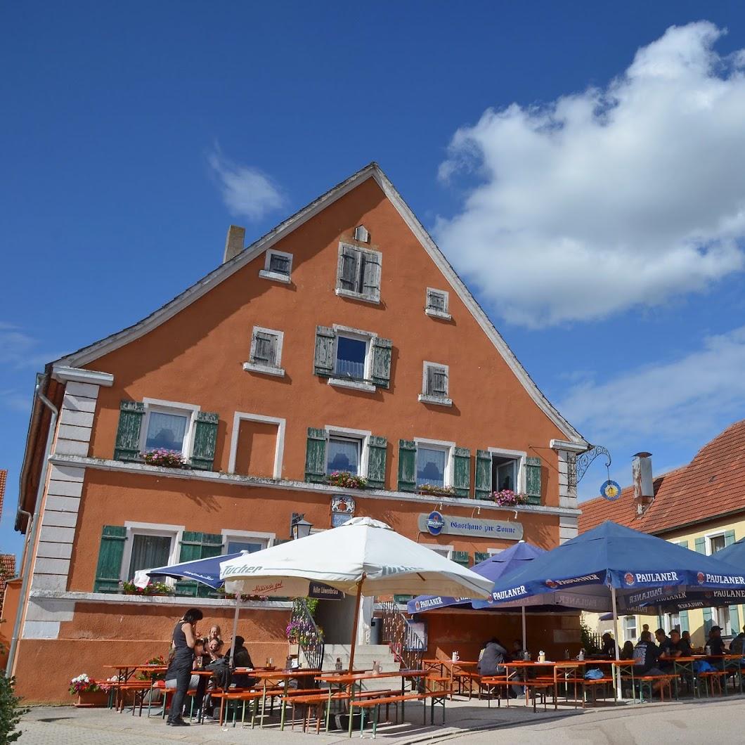 Restaurant "Zur Sonne" in Wittelshofen