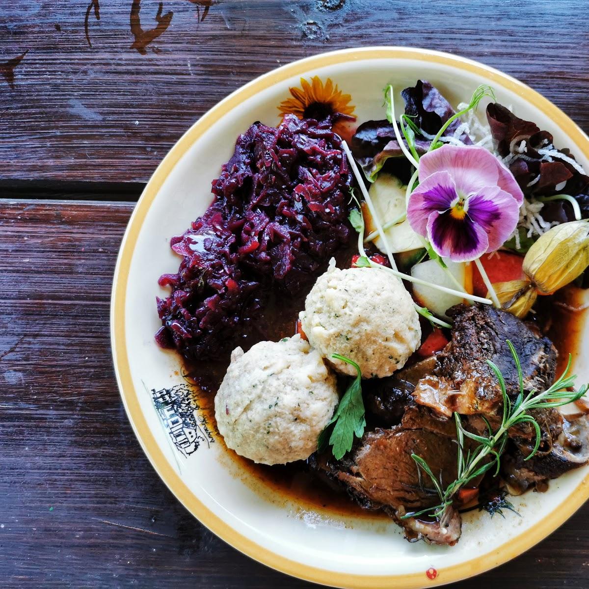 Restaurant "Gasthof zum Burgwall" in Strasburg (Uckermark)