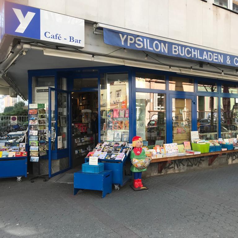 Restaurant "Ypsilon Buchladen & Café" in Frankfurt am Main