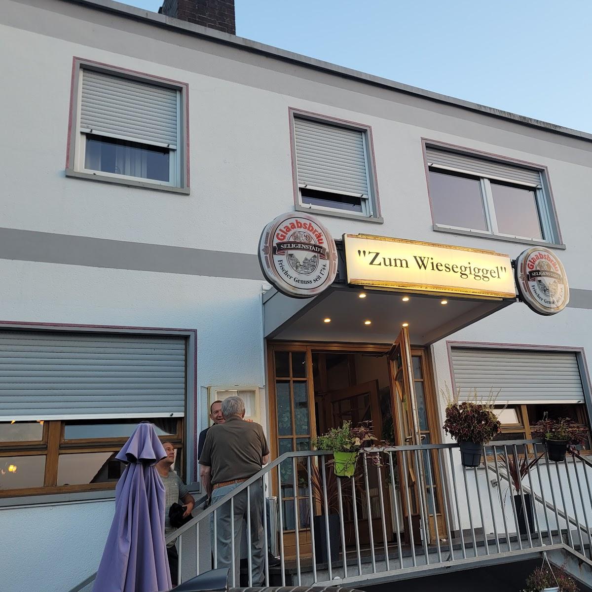 Restaurant "Zum Wiesegiggel" in Seligenstadt