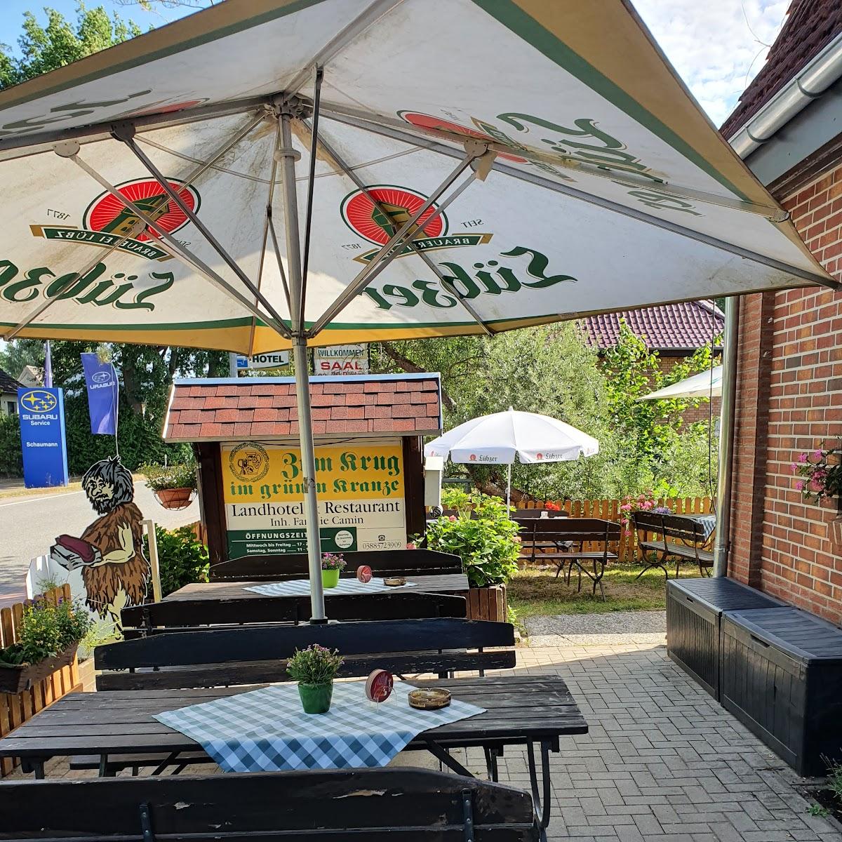 Restaurant "Landhotel & Restaurant Zum Krug im grünen Kranze" in Pätow-Steegen