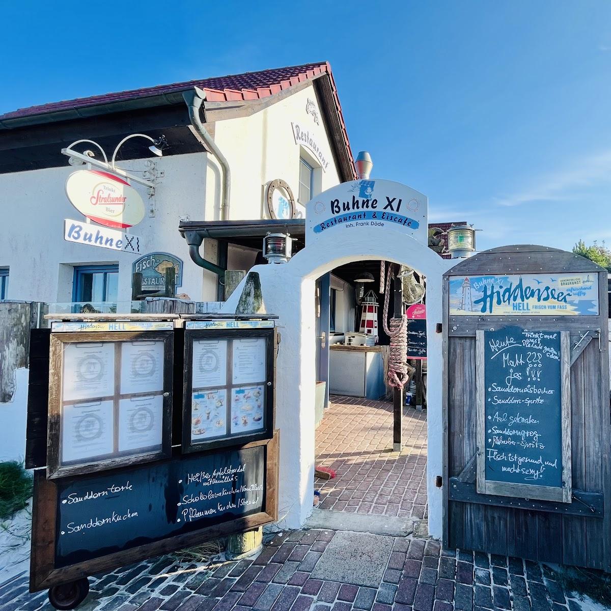 Restaurant "Buhne XI" in Insel Hiddensee