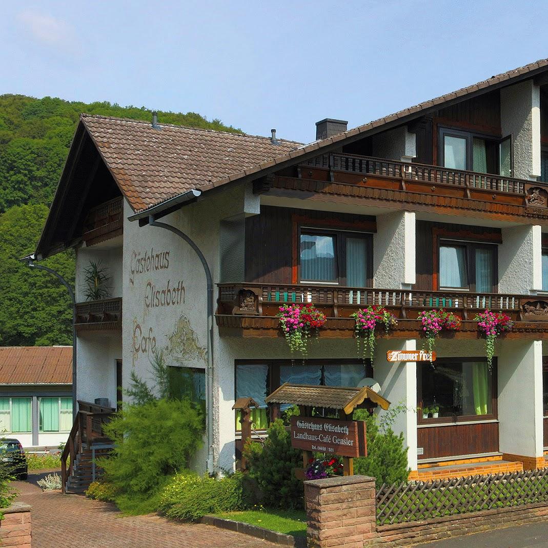 Restaurant "Gästehaus Elisabeth - Landhaus-Café Gensler Gensler-Münch" in Poppenhausen (Wasserkuppe)