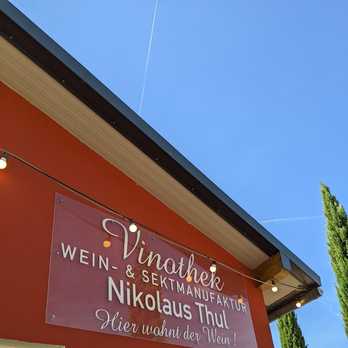 Restaurant "Wein- & Sektmanufaktur Nikolaus Thul," in Thörnich