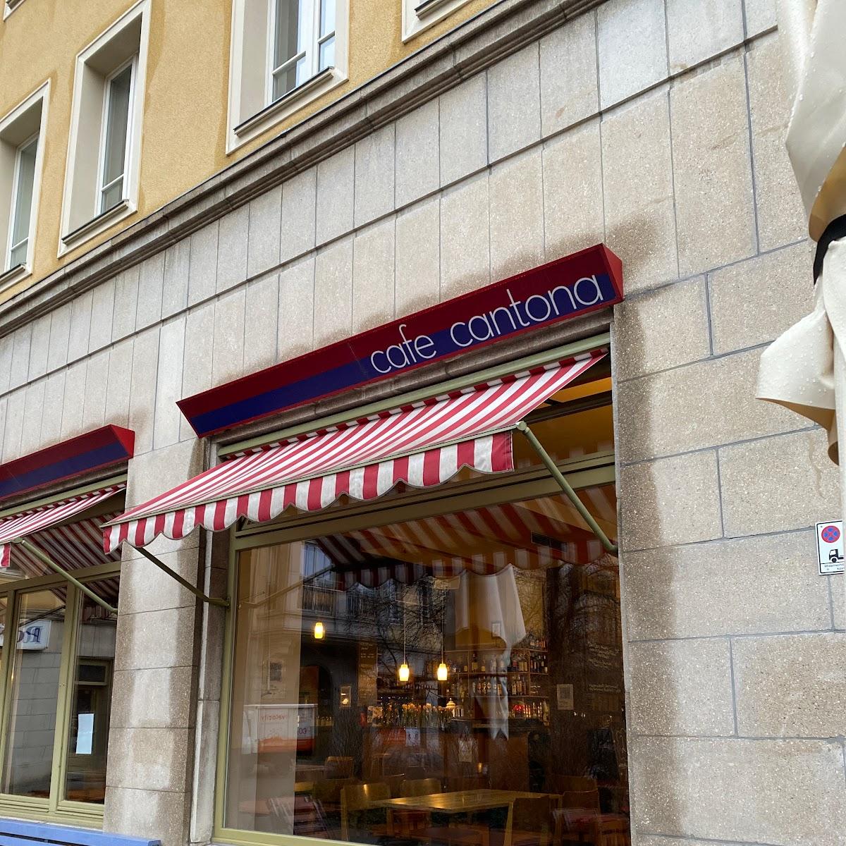 Restaurant "Café Cantona" in Leipzig