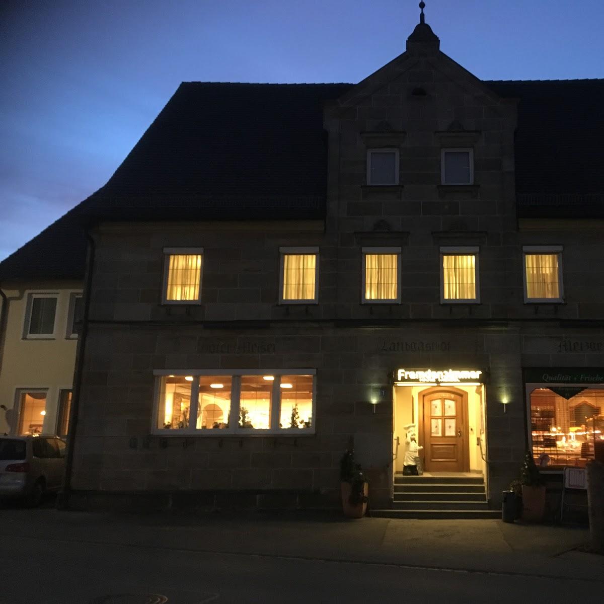 Restaurant "Landgasthof und Metzgerei Meisel" in Kalchreuth