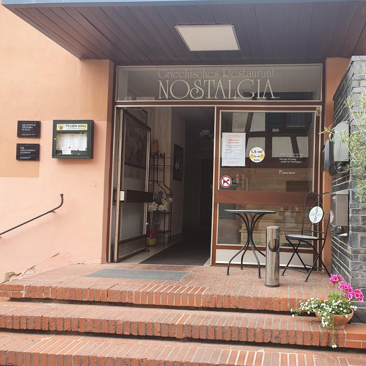 Restaurant "NOSTALGIA" in Georgensgmünd