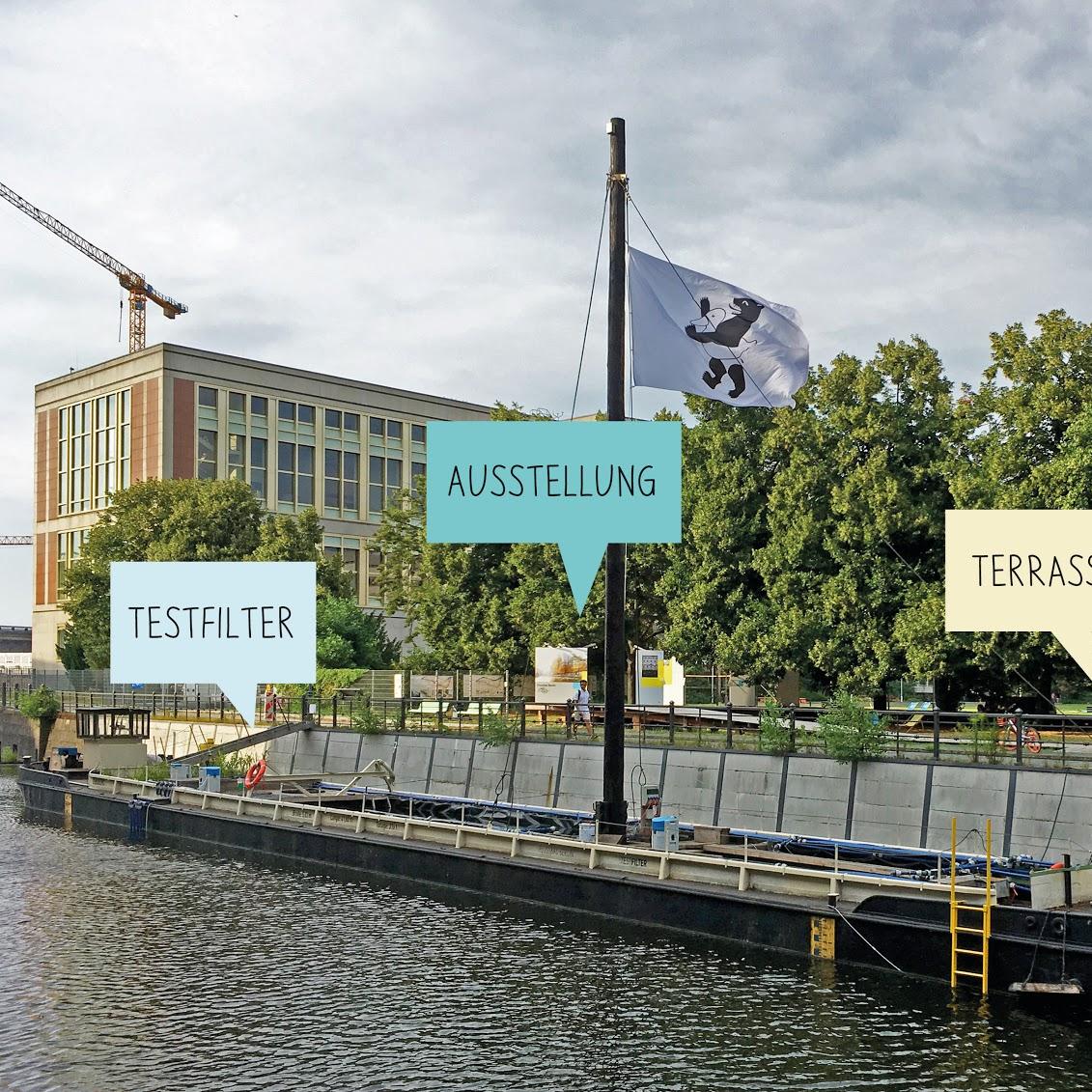 Restaurant "Flussbad-Garten am Spreekanal" in Berlin