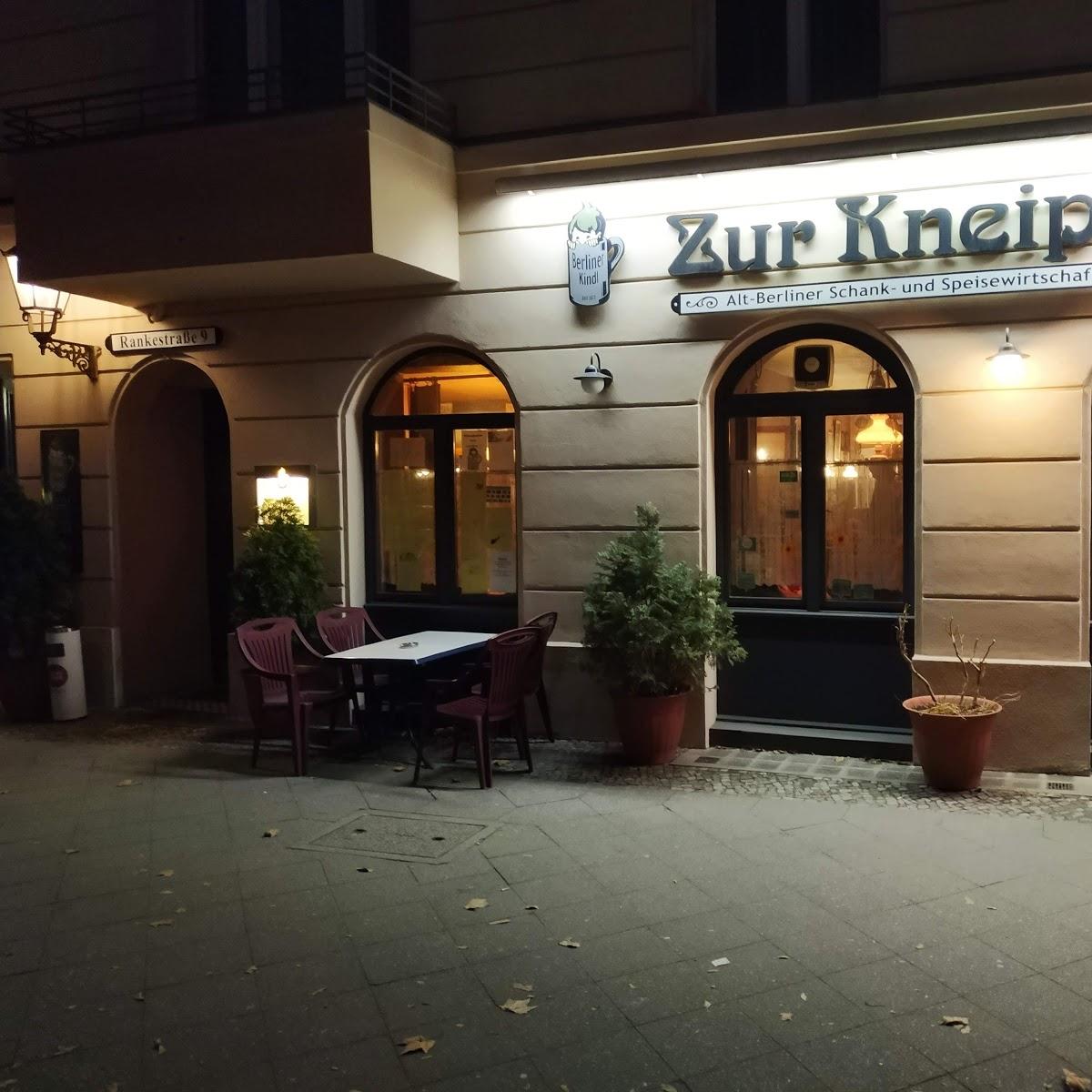 Restaurant "Gaststätte Zur Kneipe" in Berlin
