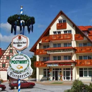 Restaurant "Landpension Postwirt" in Kirchensittenbach