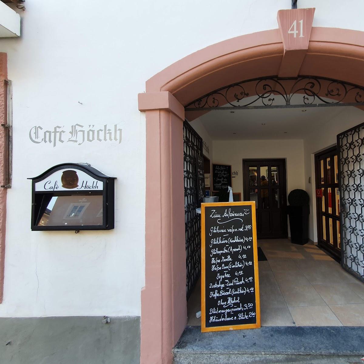 Restaurant "Café Höckh" in Bad Tölz