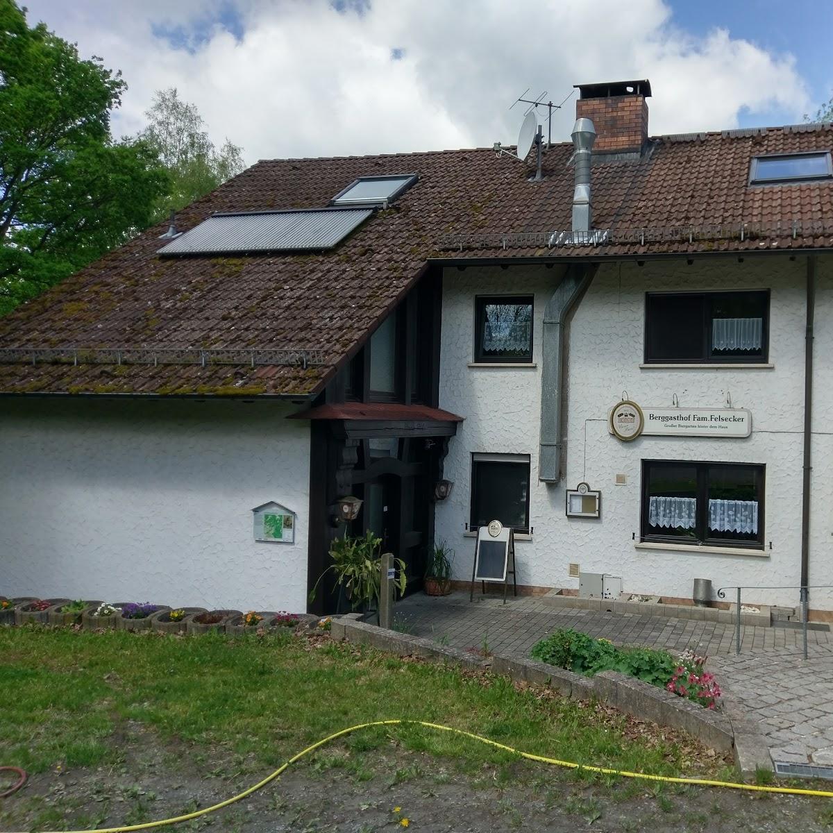 Restaurant "Berggasthof Felsecker" in Marktrodach