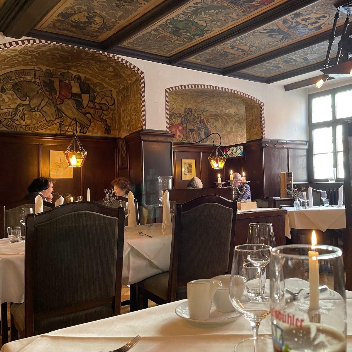 Restaurant "Altdeutsches Restaurant" in Dinkelsbühl