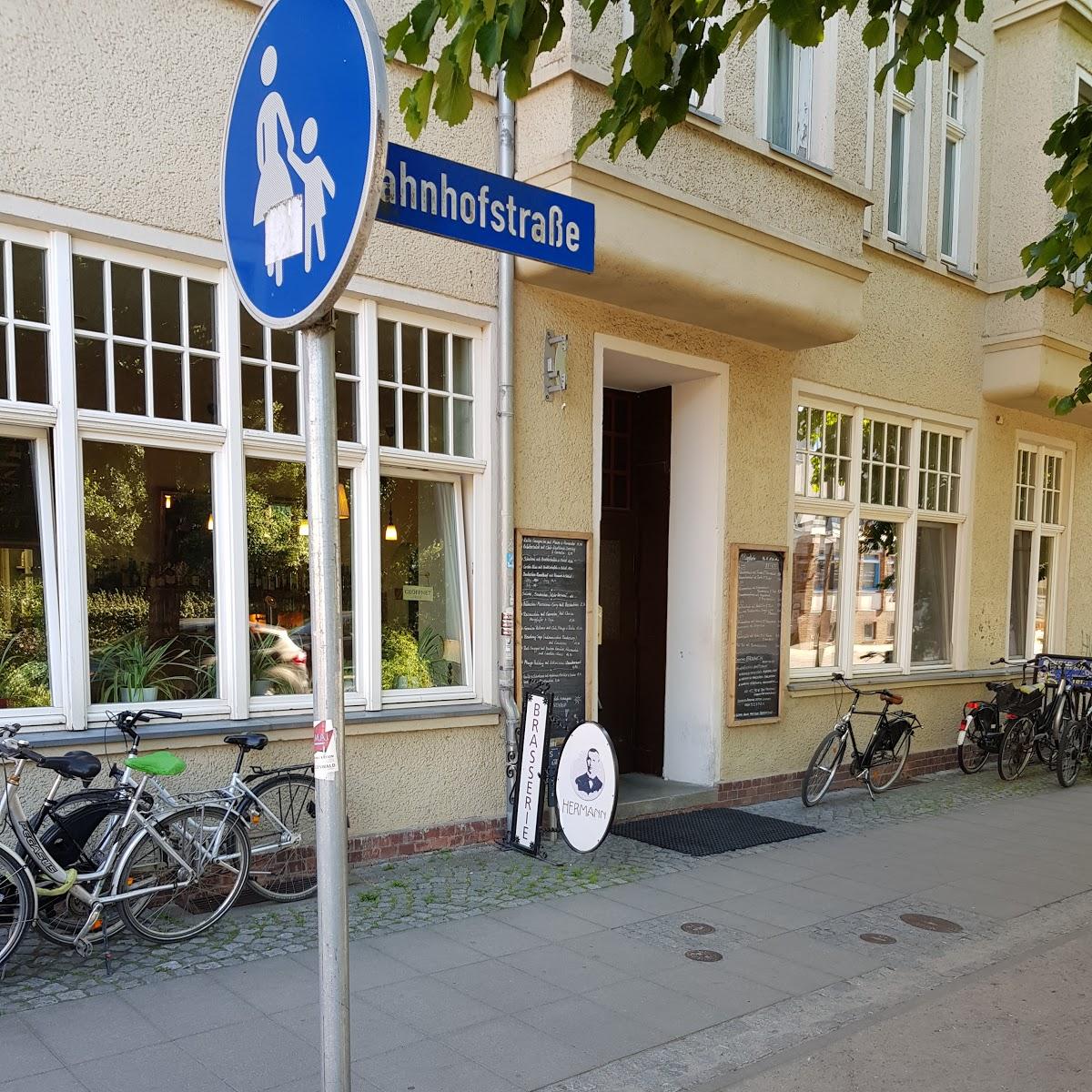 Restaurant "Brasserie  Hermann " in Greifswald