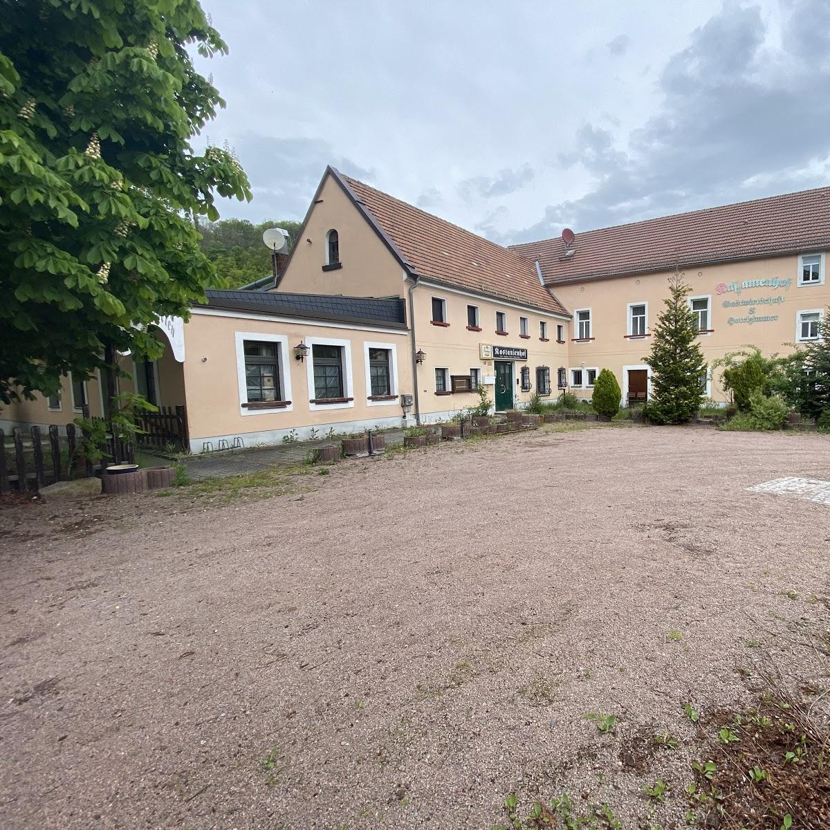 Restaurant "Kastanienhof" in Müglitztal
