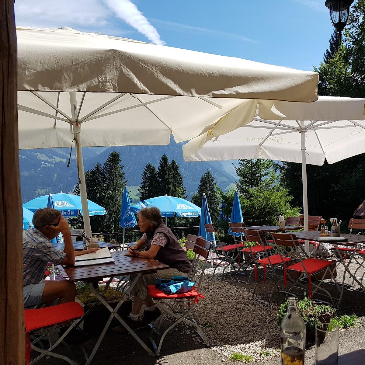 Restaurant "Berggasthof Bergkristall" in Oberstdorf
