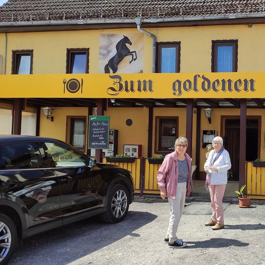 Restaurant "Gasthaus  Zum Goldenen Roß  in Uhlstädt" in Uhlstädt-Kirchhasel