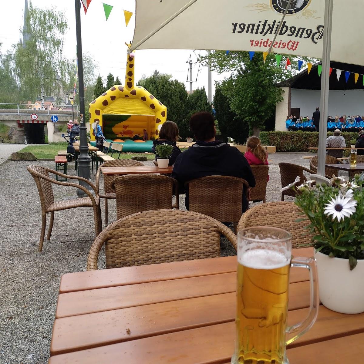 Restaurant "Gaststätte und Pension ROSENGARTEN" in Kahla