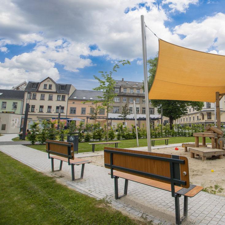 Restaurant "Hotel er Hof" in Lengenfeld