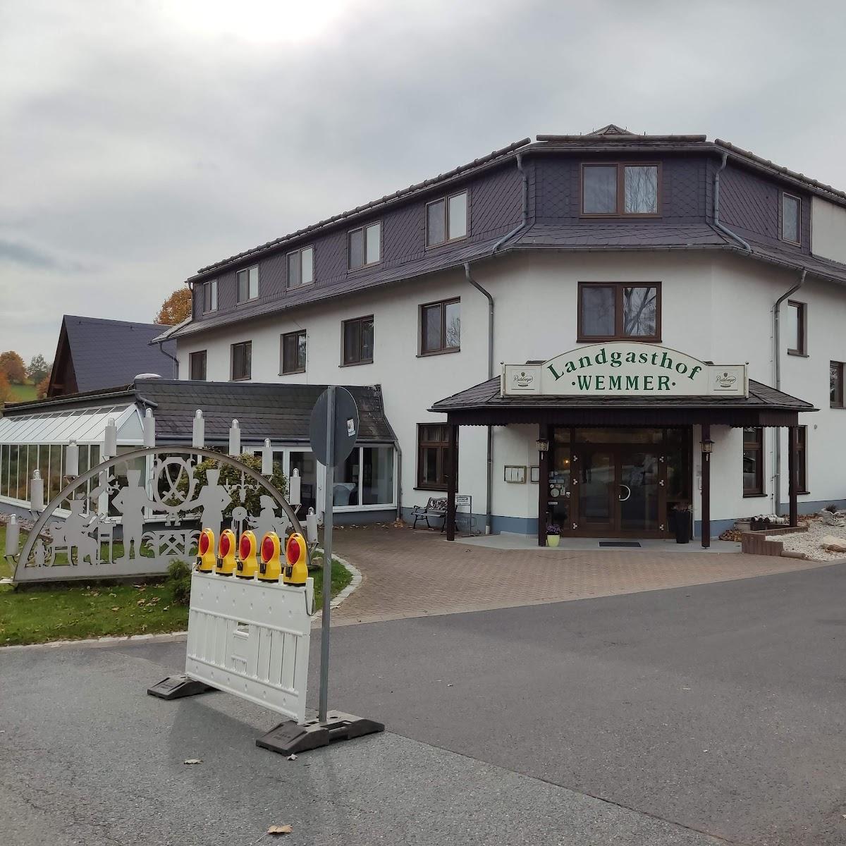 Restaurant "Landgasthof Wemmer" in Großrückerswalde