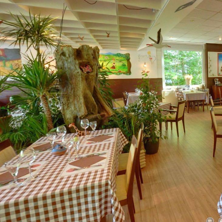 Restaurant "Auberge de la Cigogne - Restaurant am Zoo" in Neunkirchen