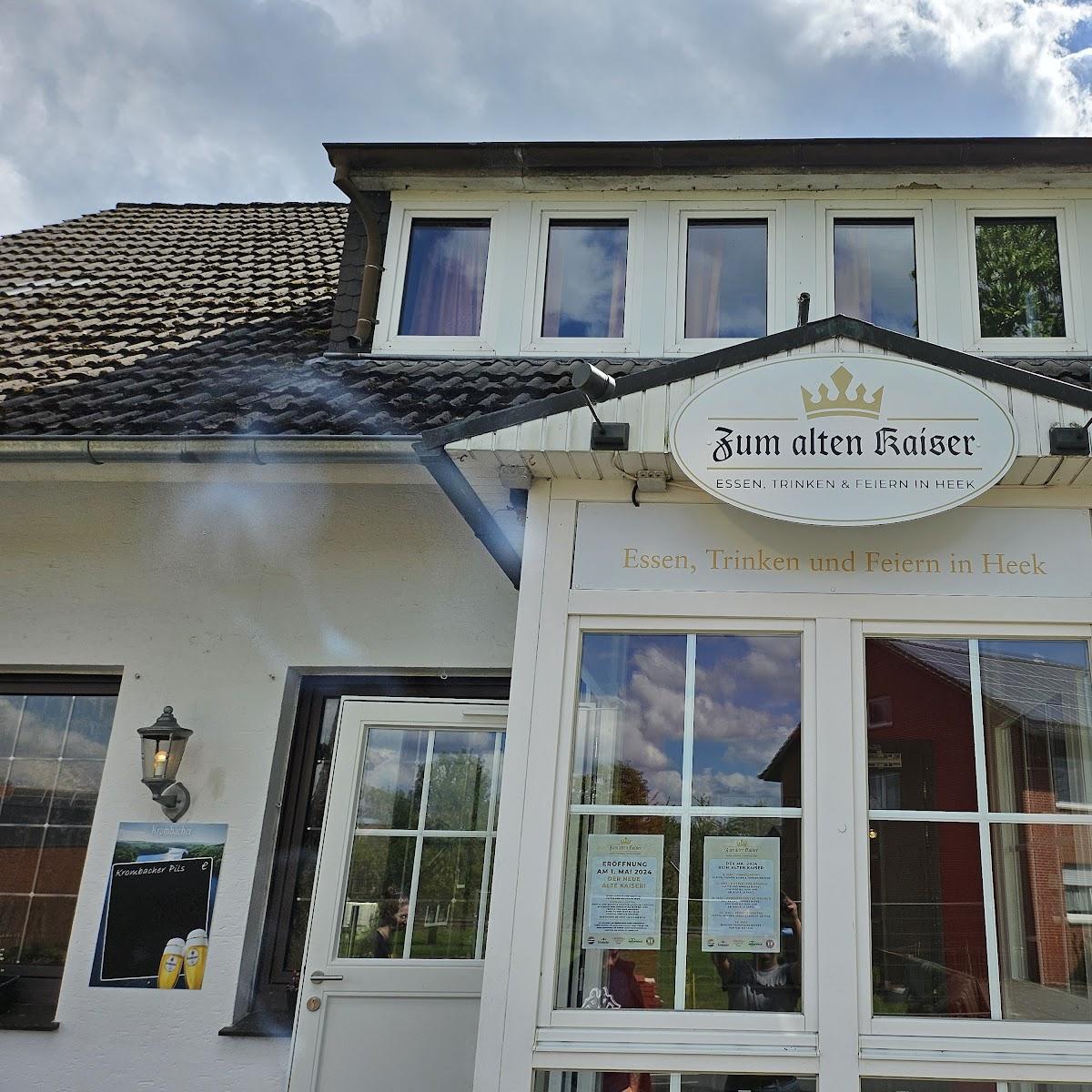 Restaurant "Gaststätte Zum alten Kaiser" in Heek