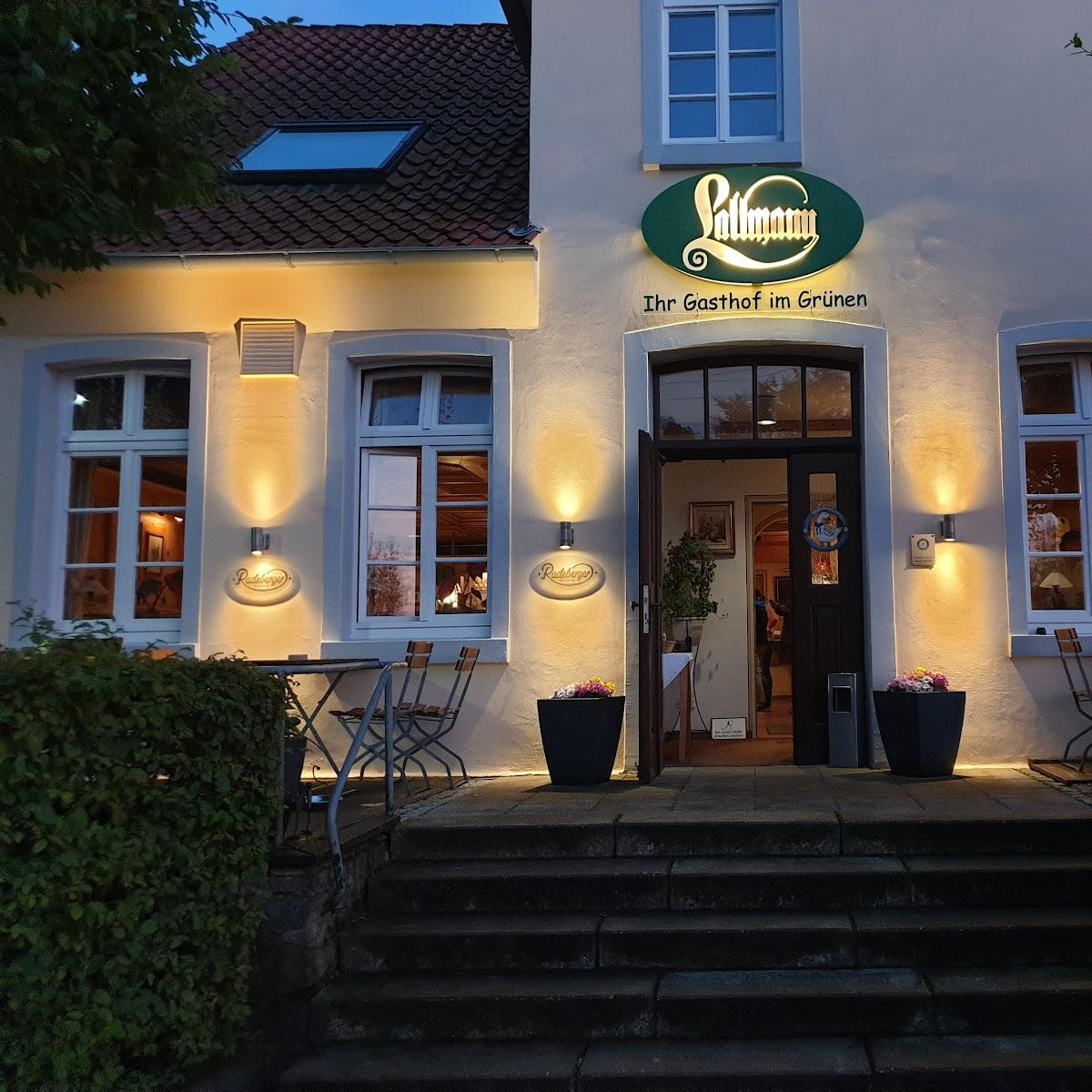 Restaurant "Gasthof Lallmann" in Lemgo