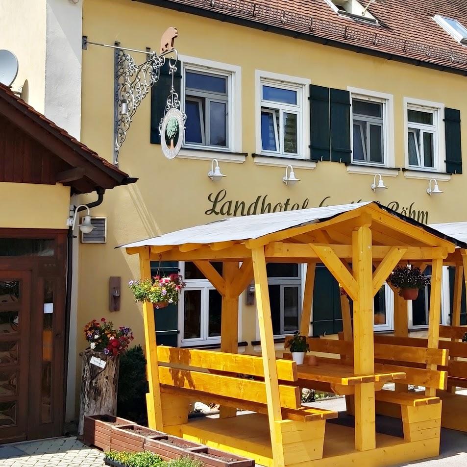 Restaurant "Landhotel zum Böhm" in Roth