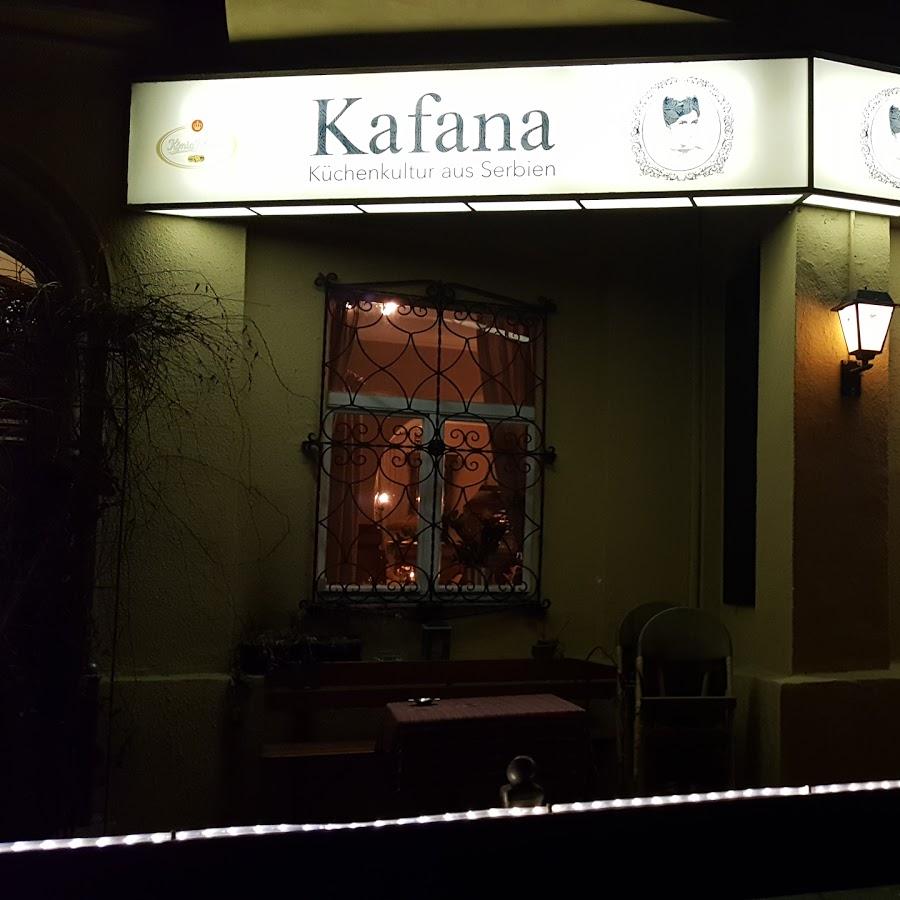 Restaurant "Kafana" in Berlin