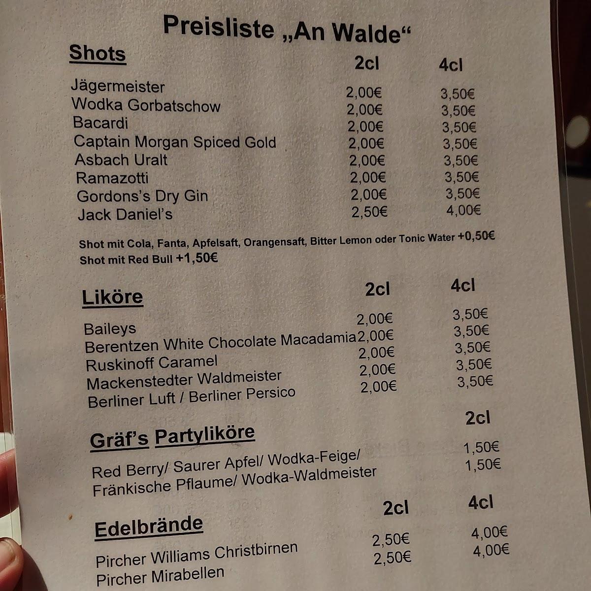Restaurant "Gasthof Wald" in Simmertal