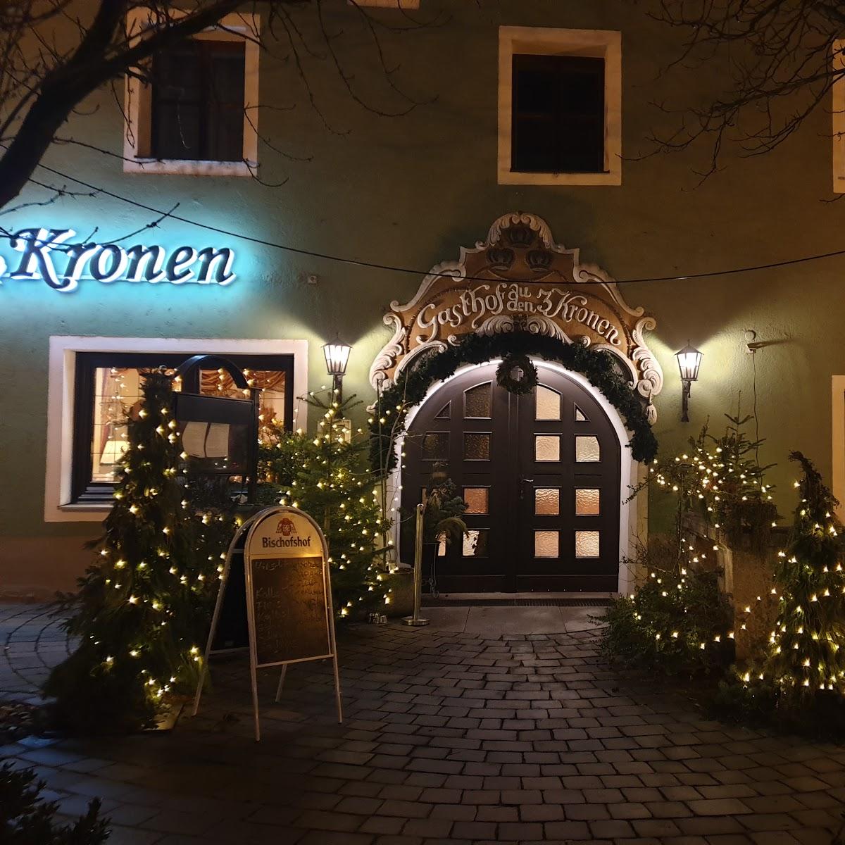 Restaurant "Gasthof zu den 3 Kronen" in Burglengenfeld