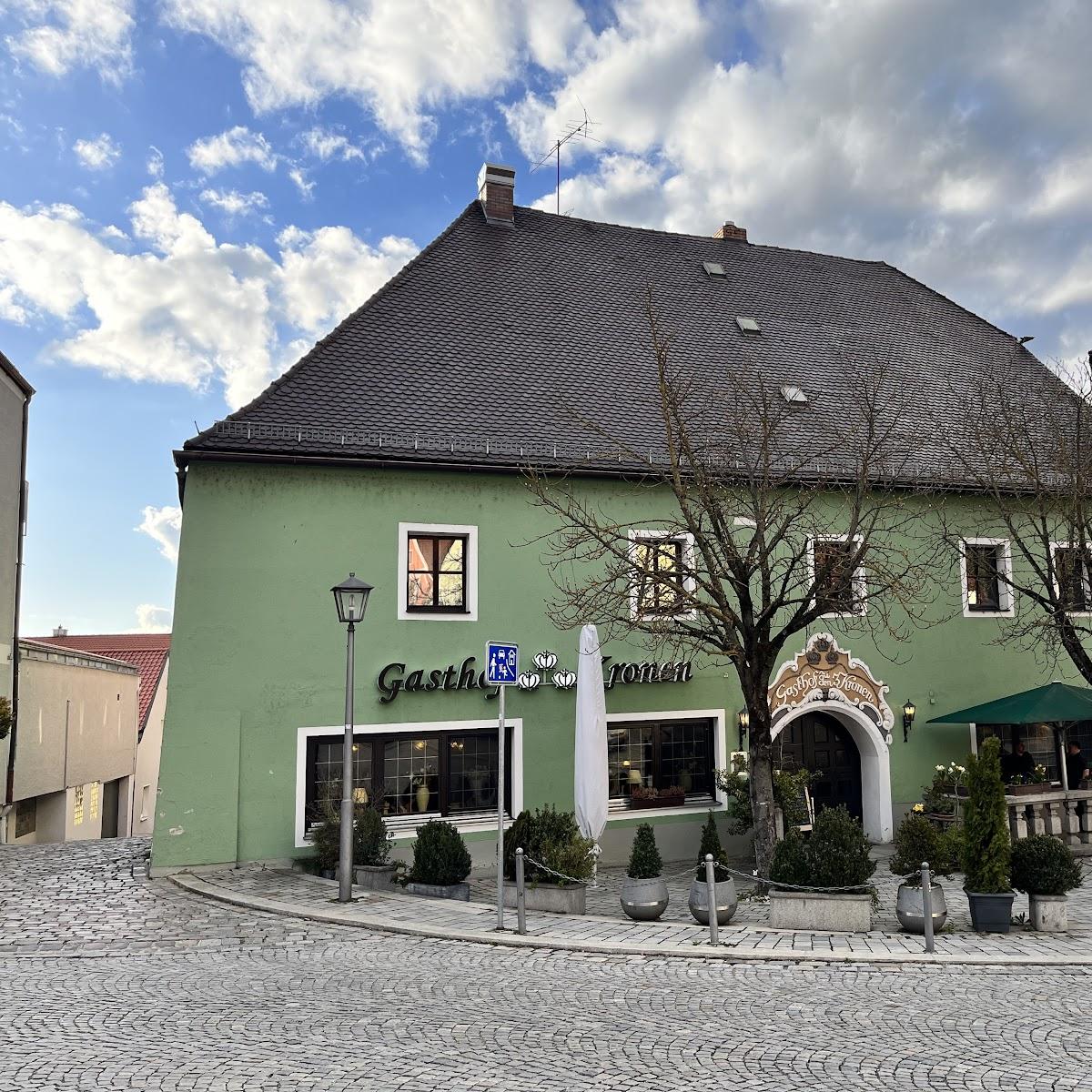 Restaurant "Gasthof zu den 3 Kronen" in Burglengenfeld