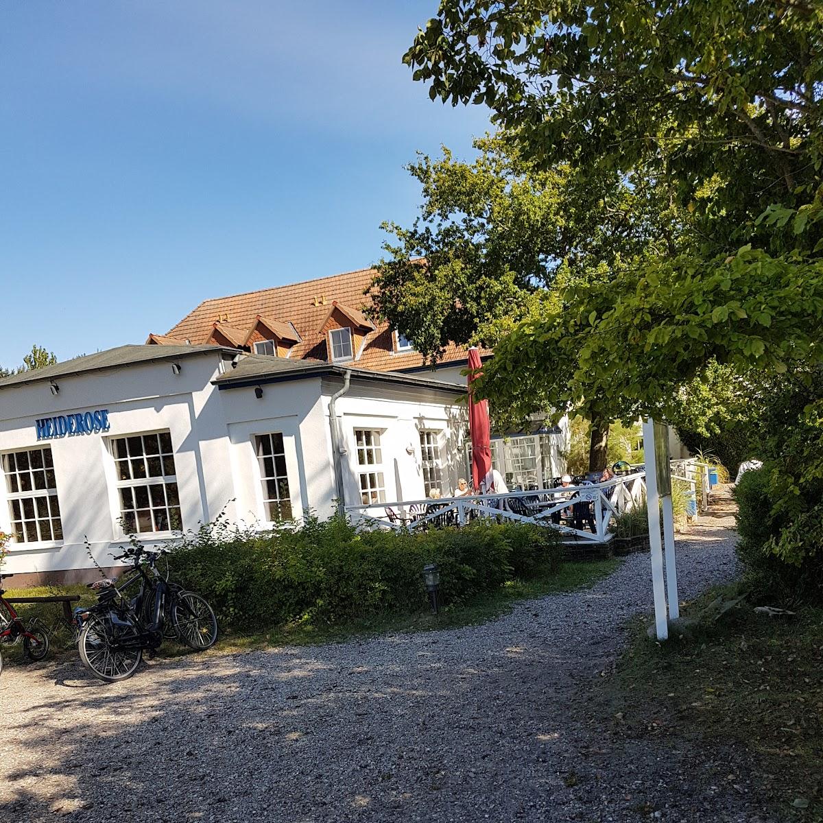 Restaurant "Heiderose Ferien-GmbH" in Insel Hiddensee