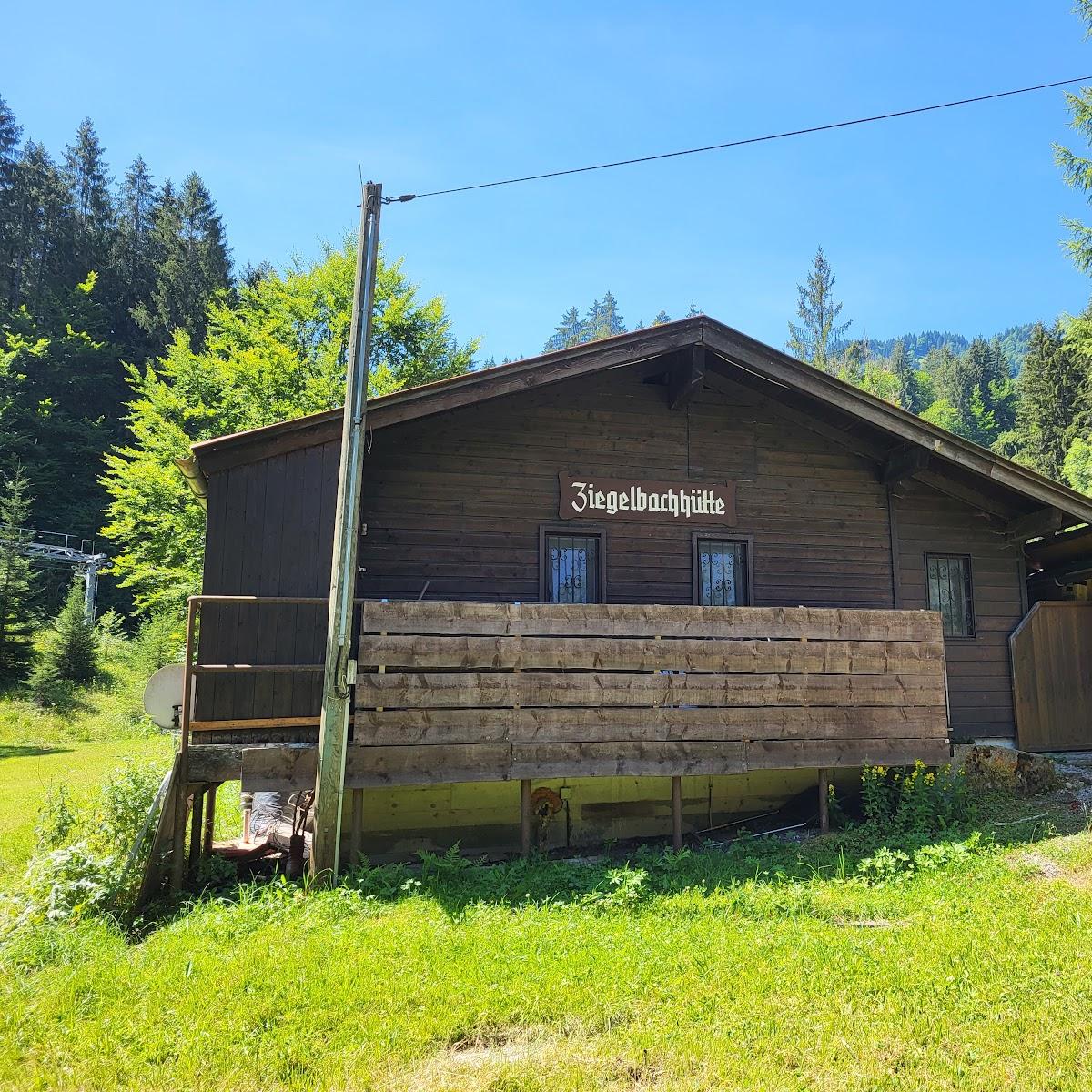 Restaurant "Ziegelbachhütte" in Oberstdorf