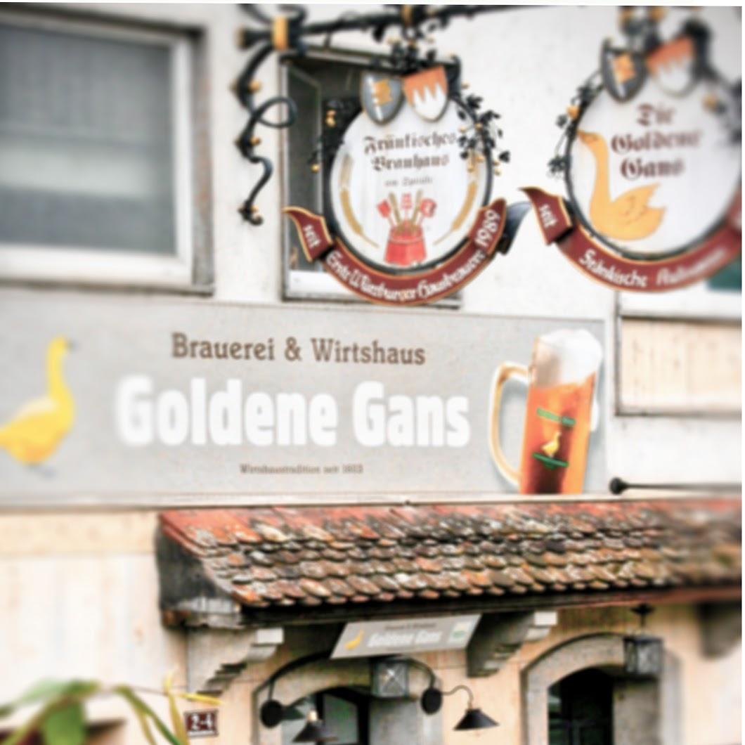 Restaurant "Brauerei & Wirtshaus  Goldene Gans " in Würzburg