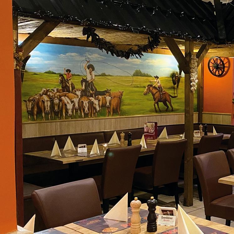 Restaurant "Los Rios Argentinisches Steakhaus" in Burg