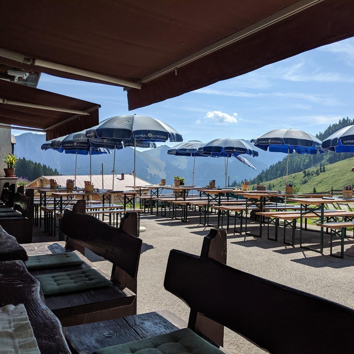 Restaurant "Untere Firstalm" in Schliersee