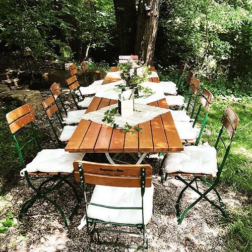 Restaurant "Hämmerla Biergarten" in Georgensgmünd