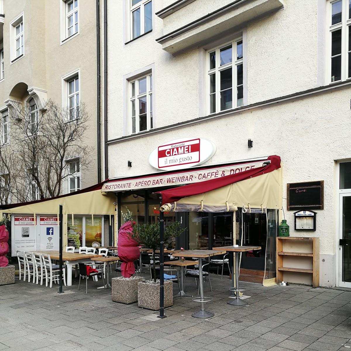 Restaurant "Ristorante CIAMEI il mio gusto" in München