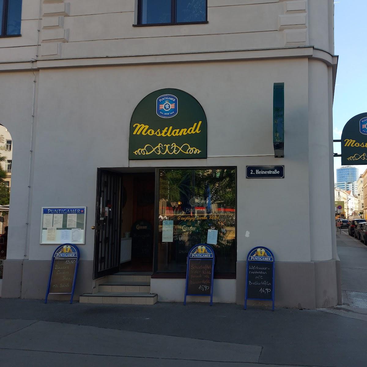 Restaurant "Mostlandl" in Wien