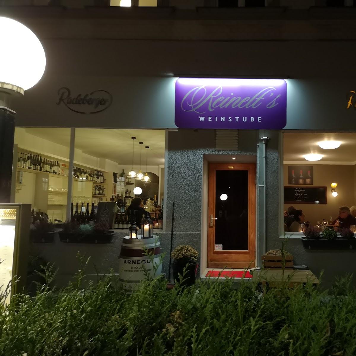 Restaurant "Reinelts Weinstube" in Berlin